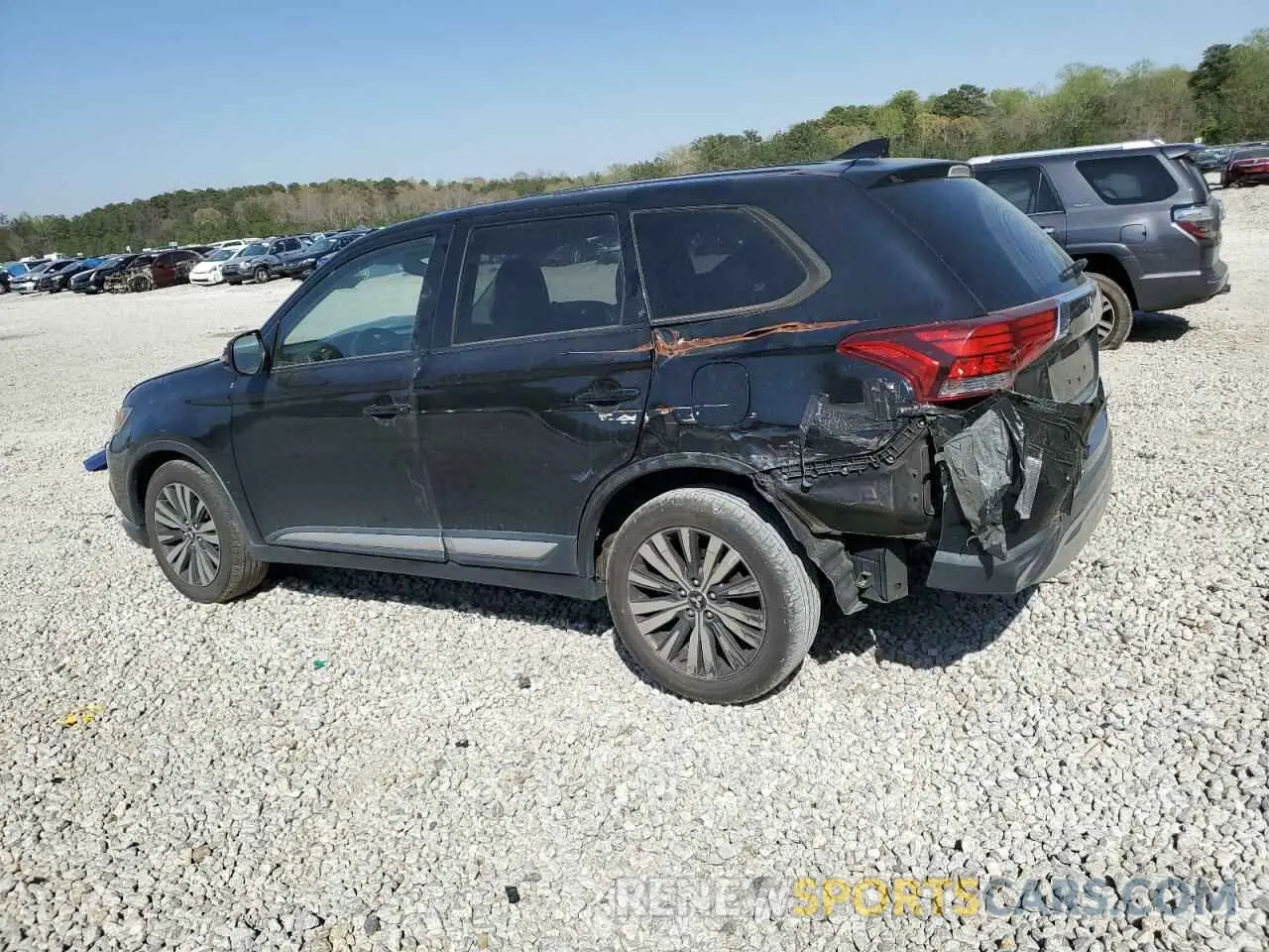 2 Photograph of a damaged car JA4AZ3A3XKZ042771 MITSUBISHI OUTLANDER 2019