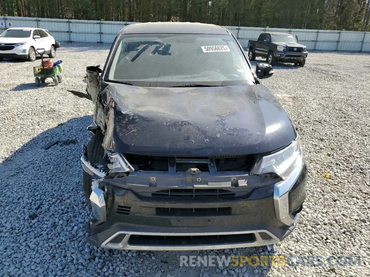 5 Photograph of a damaged car JA4AZ3A3XKZ042771 MITSUBISHI OUTLANDER 2019