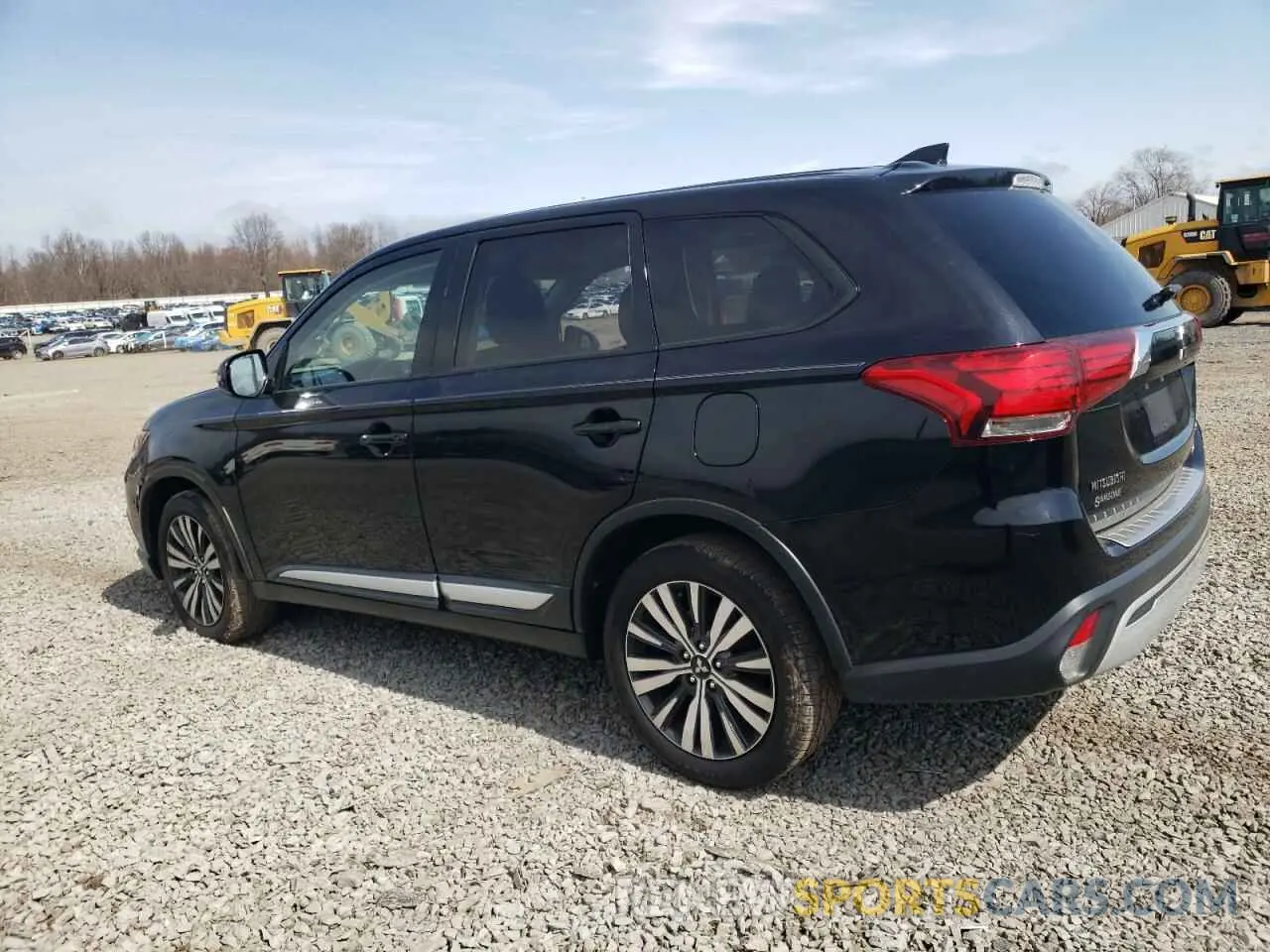 2 Photograph of a damaged car JA4AZ3A3XKZ053804 MITSUBISHI OUTLANDER 2019