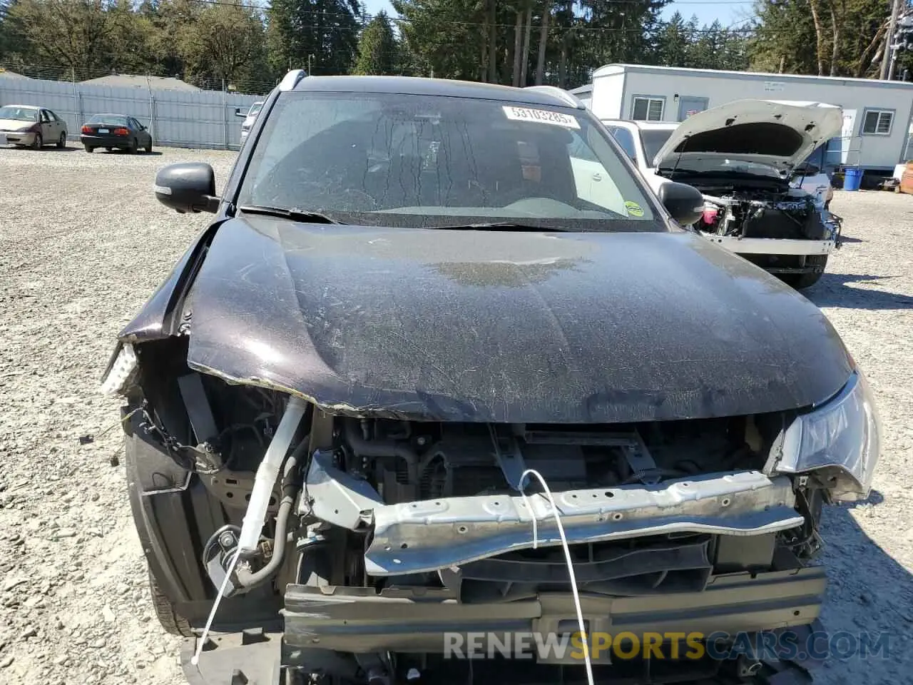 5 Photograph of a damaged car JA4J24A50KZ049563 MITSUBISHI OUTLANDER 2019