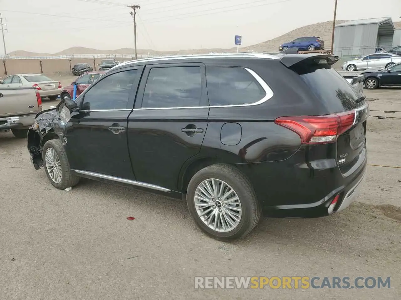2 Photograph of a damaged car JA4J24A53KZ052294 MITSUBISHI OUTLANDER 2019