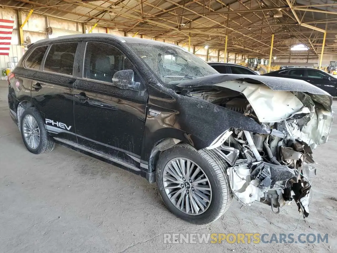 4 Photograph of a damaged car JA4J24A54KZ050697 MITSUBISHI OUTLANDER 2019