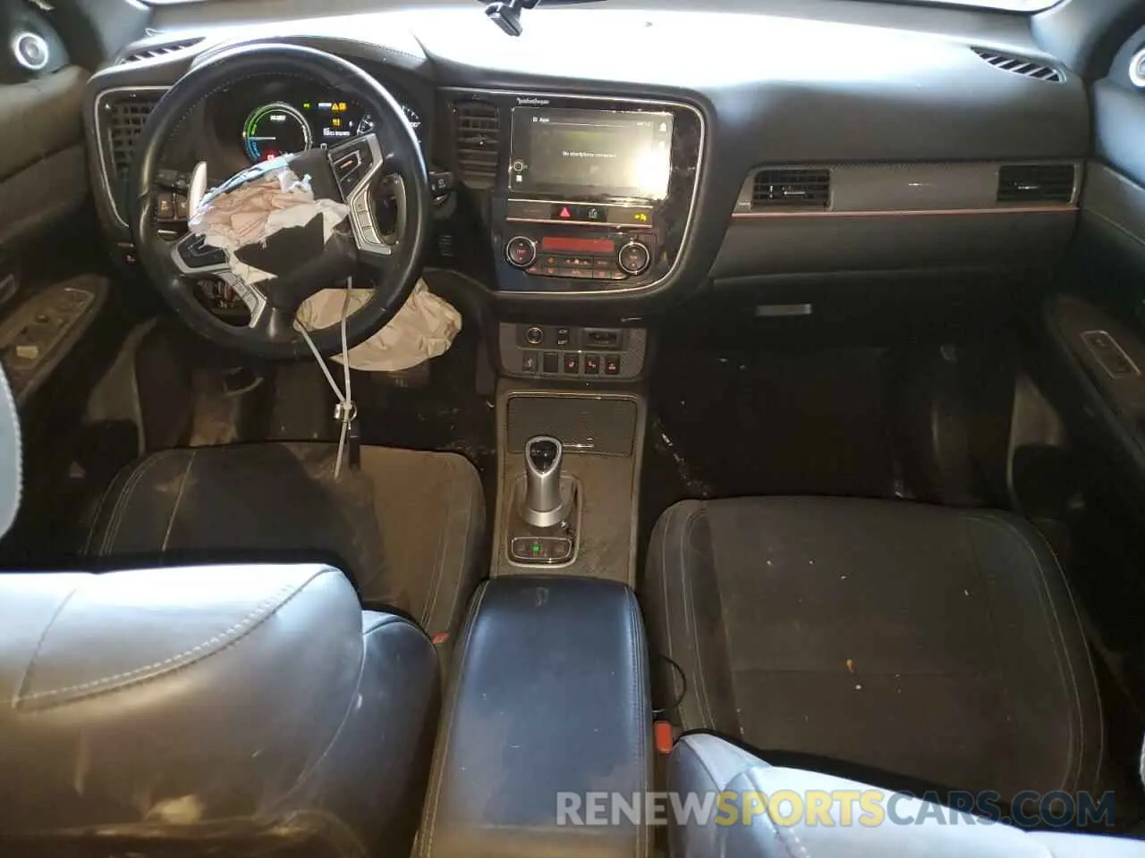 8 Photograph of a damaged car JA4J24A54KZ050697 MITSUBISHI OUTLANDER 2019