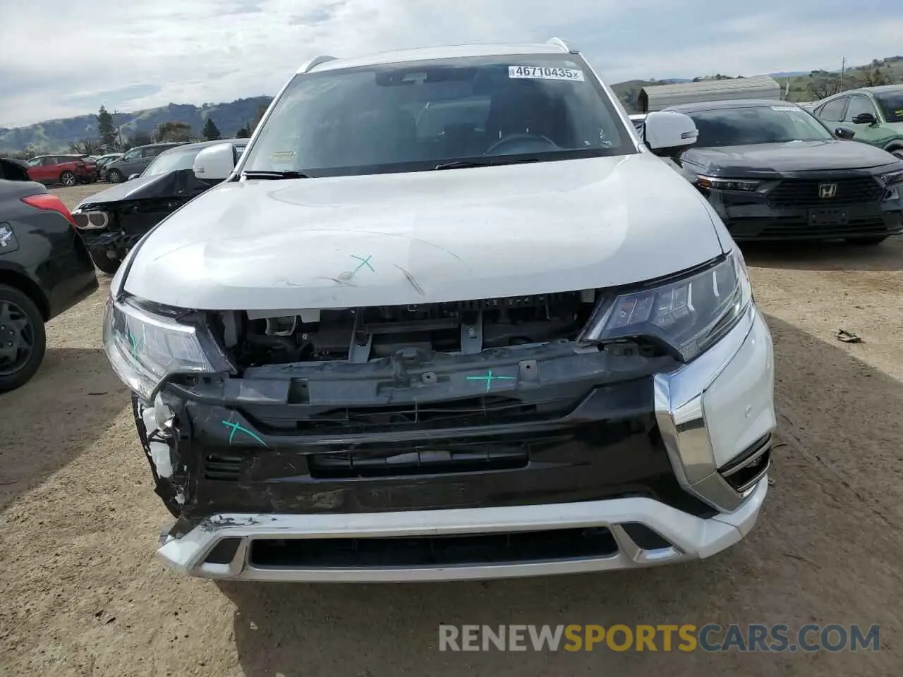 5 Photograph of a damaged car JA4J24A58KZ048922 MITSUBISHI OUTLANDER 2019