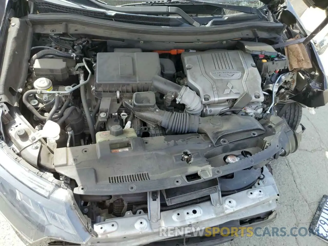 11 Photograph of a damaged car JA4J24A5XKZ051093 MITSUBISHI OUTLANDER 2019