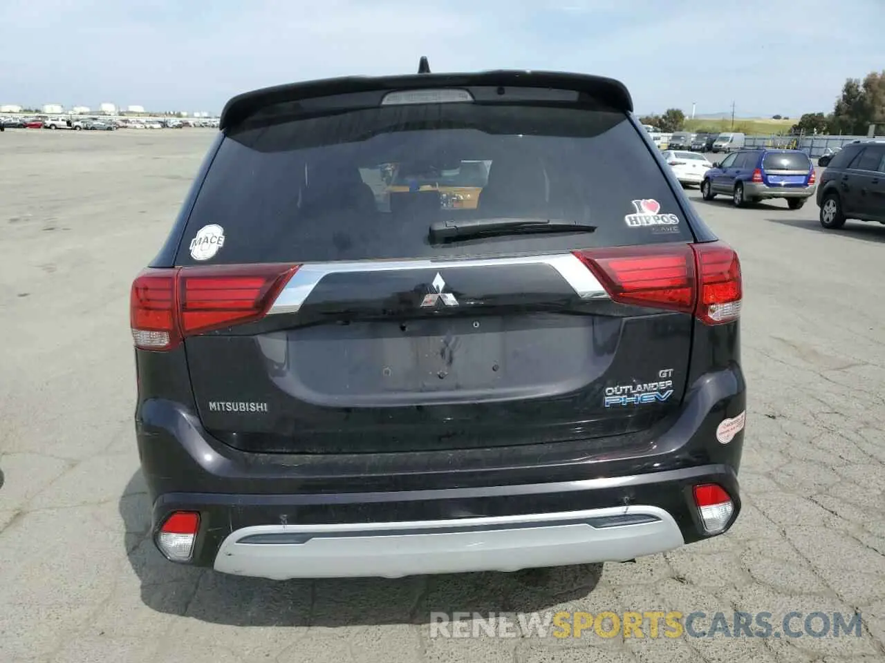 6 Photograph of a damaged car JA4J24A5XKZ051093 MITSUBISHI OUTLANDER 2019