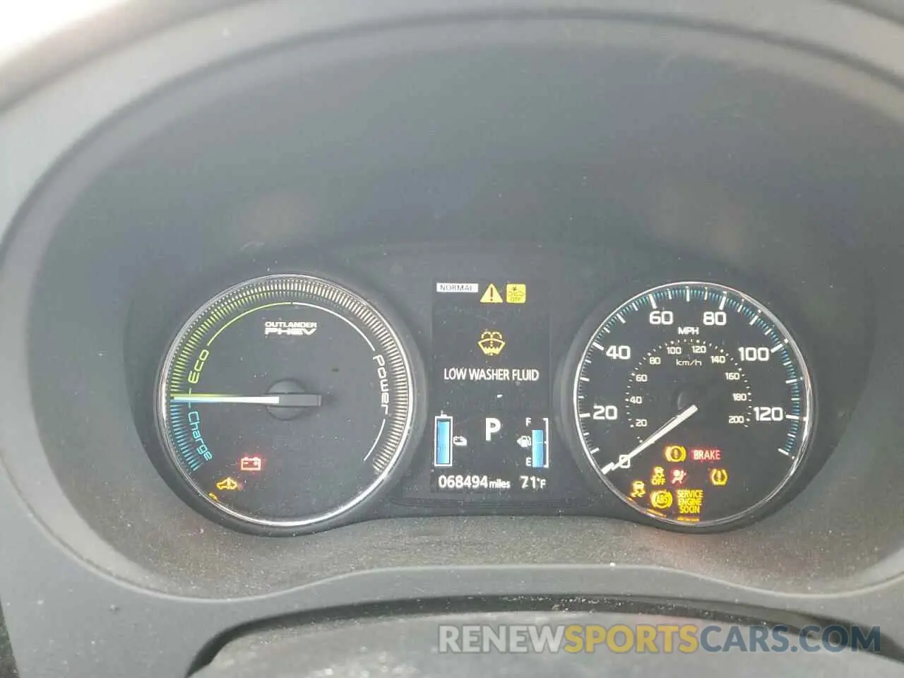 9 Photograph of a damaged car JA4J24A5XKZ051093 MITSUBISHI OUTLANDER 2019