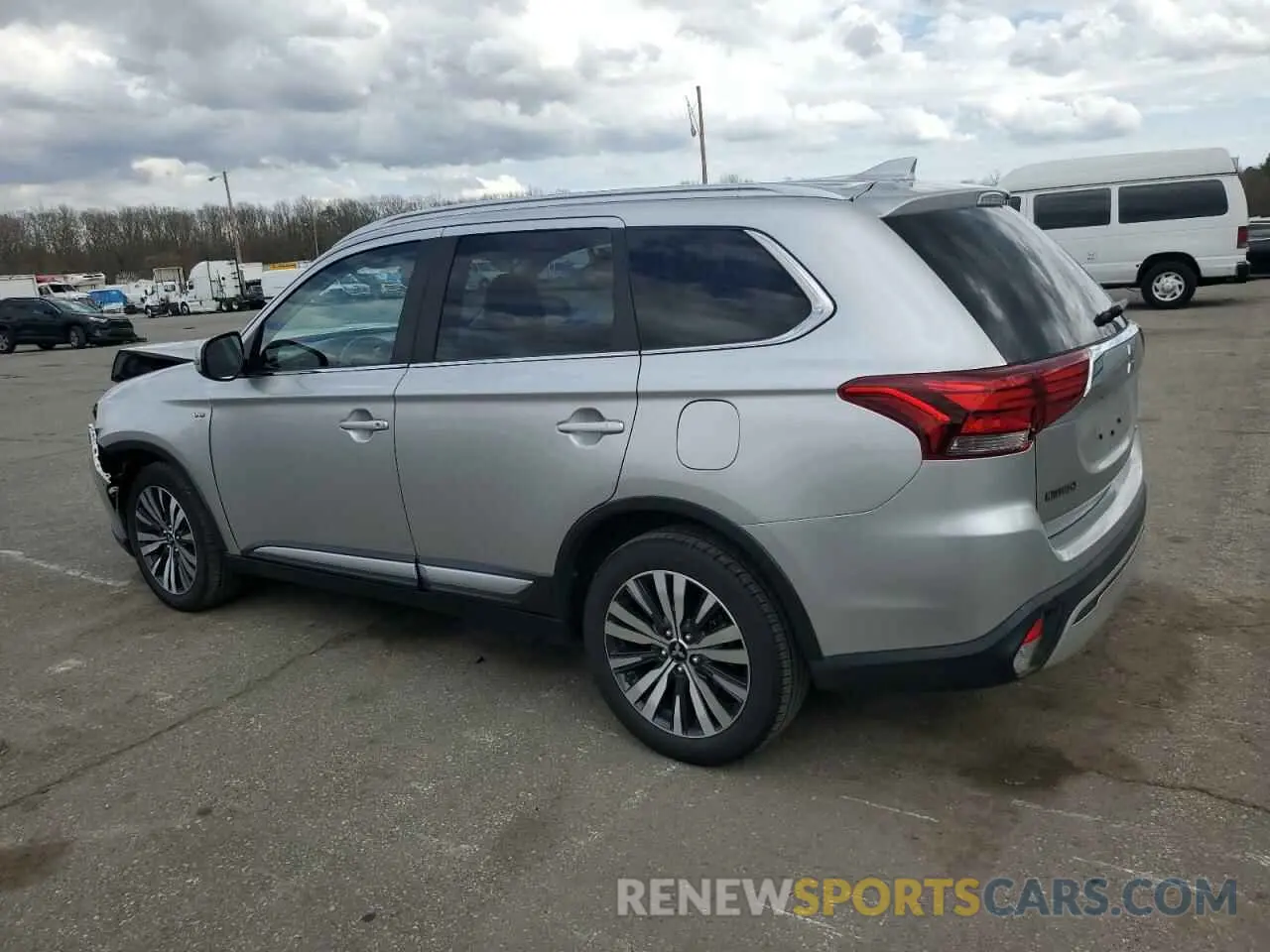 2 Photograph of a damaged car JA4JZ4AX1KZ009280 MITSUBISHI OUTLANDER 2019