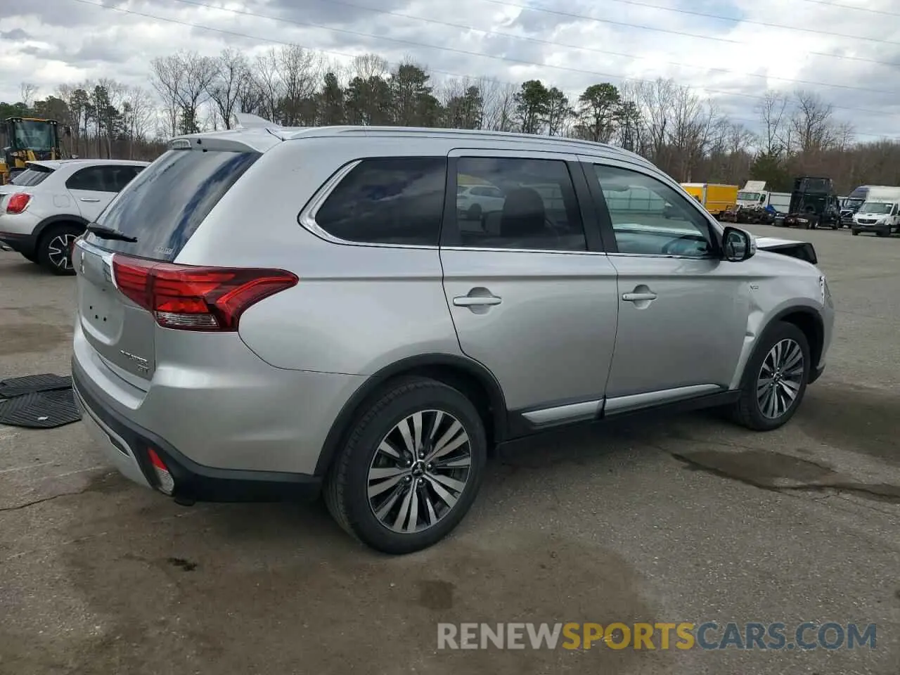 3 Photograph of a damaged car JA4JZ4AX1KZ009280 MITSUBISHI OUTLANDER 2019