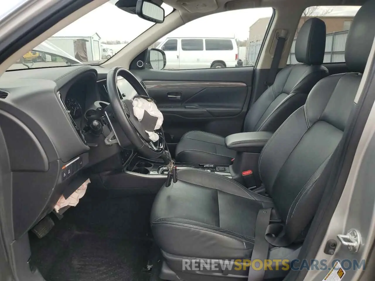 7 Photograph of a damaged car JA4JZ4AX1KZ009280 MITSUBISHI OUTLANDER 2019