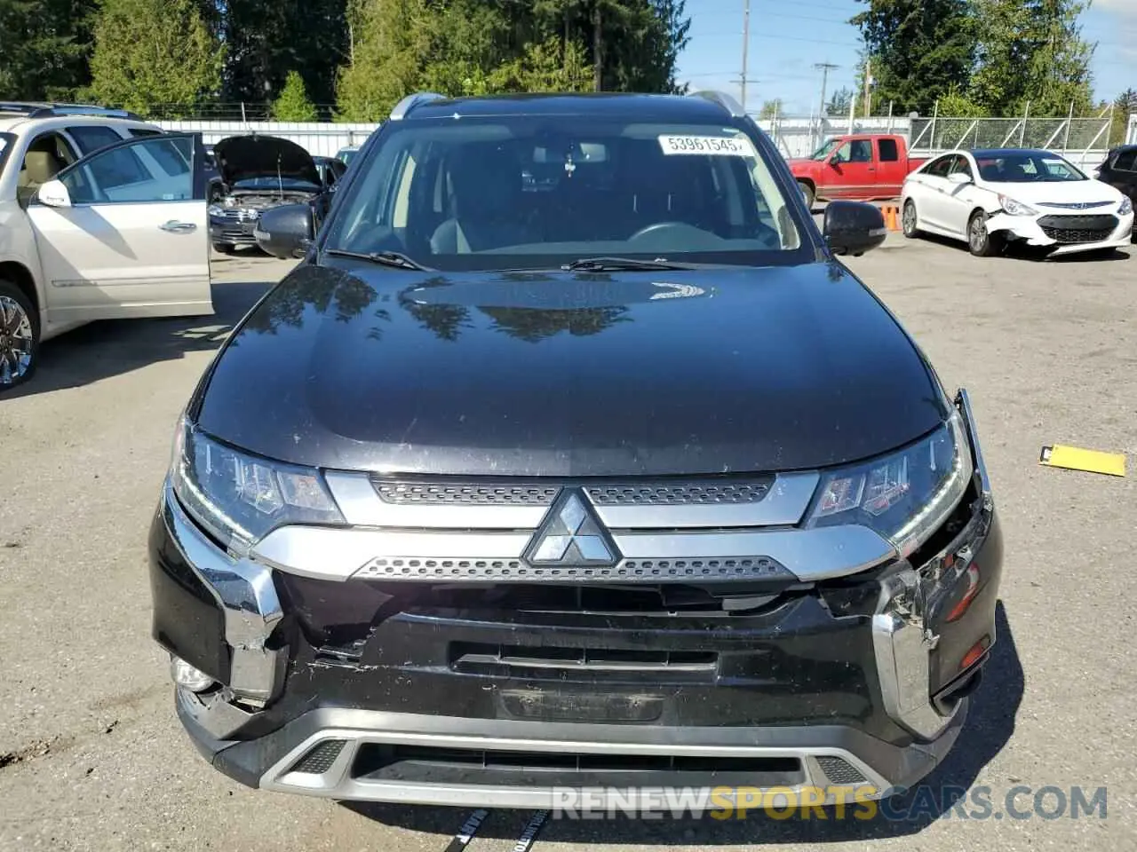 5 Photograph of a damaged car JA4JZ4AX5KZ038426 MITSUBISHI OUTLANDER 2019