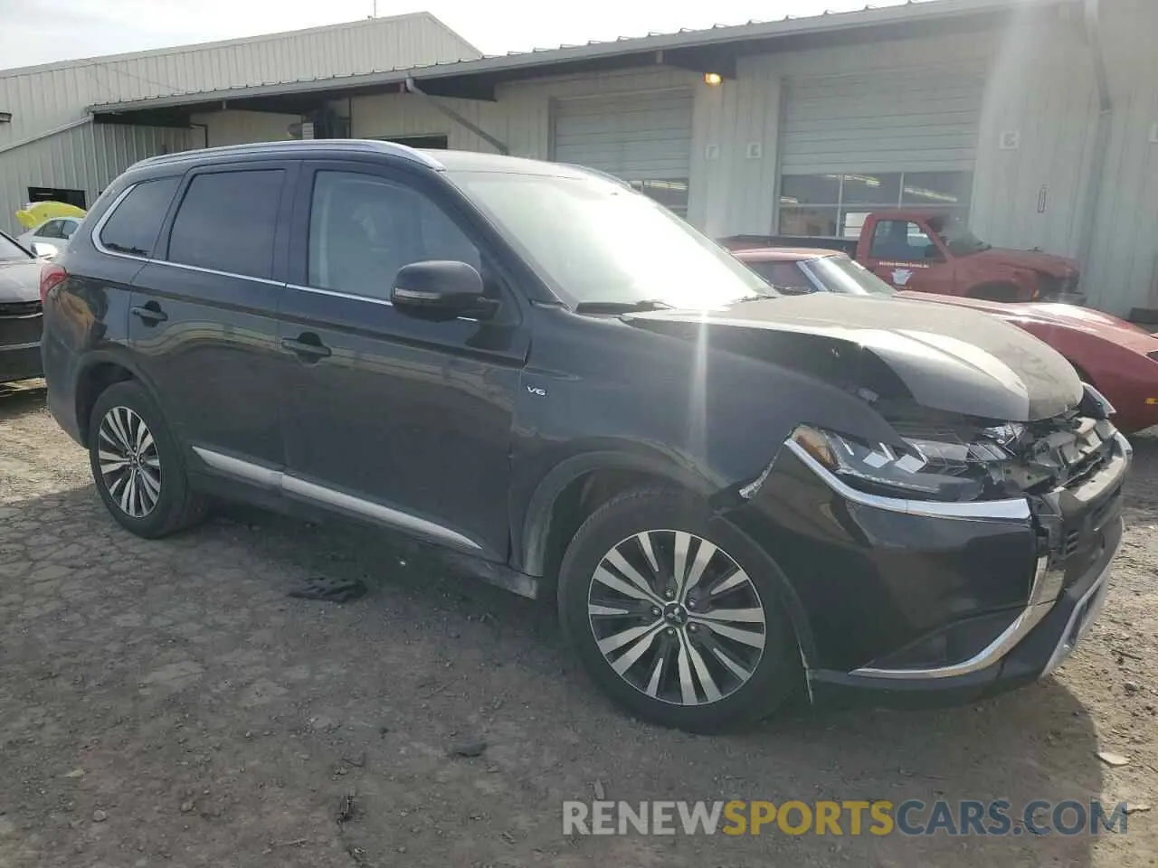 4 Photograph of a damaged car JA4JZ4AX8KZ010104 MITSUBISHI OUTLANDER 2019