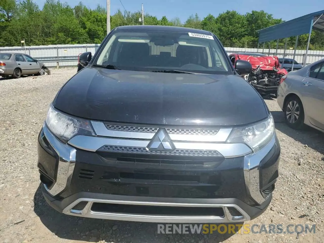 5 Photograph of a damaged car JA4AD2A32LZ018619 MITSUBISHI OUTLANDER 2020