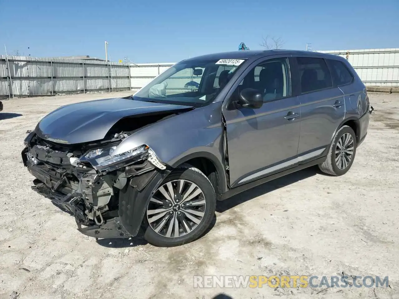 1 Photograph of a damaged car JA4AD2A35LZ033261 MITSUBISHI OUTLANDER 2020