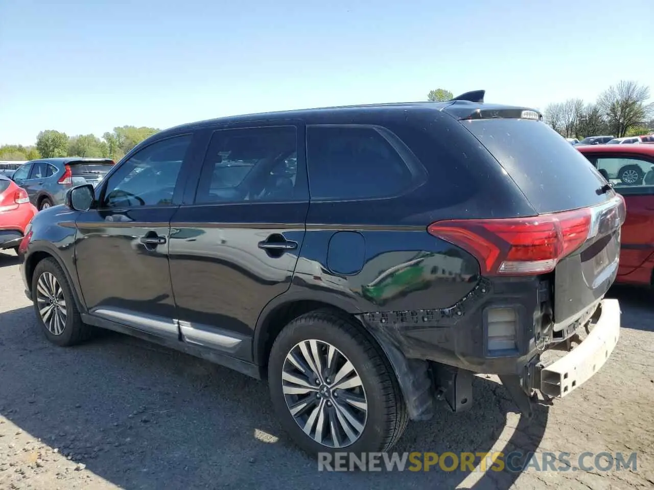 2 Photograph of a damaged car JA4AD2A38LZ048059 MITSUBISHI OUTLANDER 2020