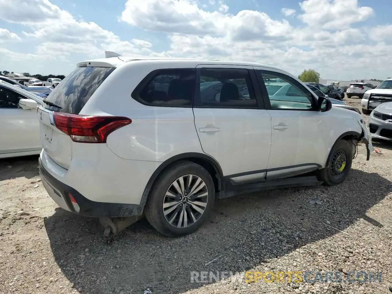 3 Photograph of a damaged car JA4AD2A39LZ048751 MITSUBISHI OUTLANDER 2020