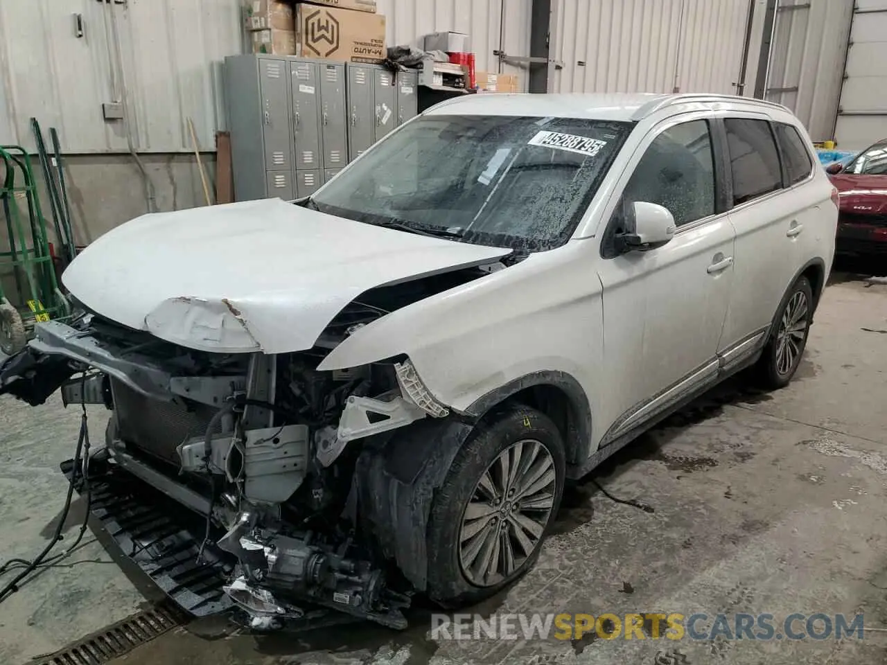1 Photograph of a damaged car JA4AD3A30LZ034078 MITSUBISHI OUTLANDER 2020