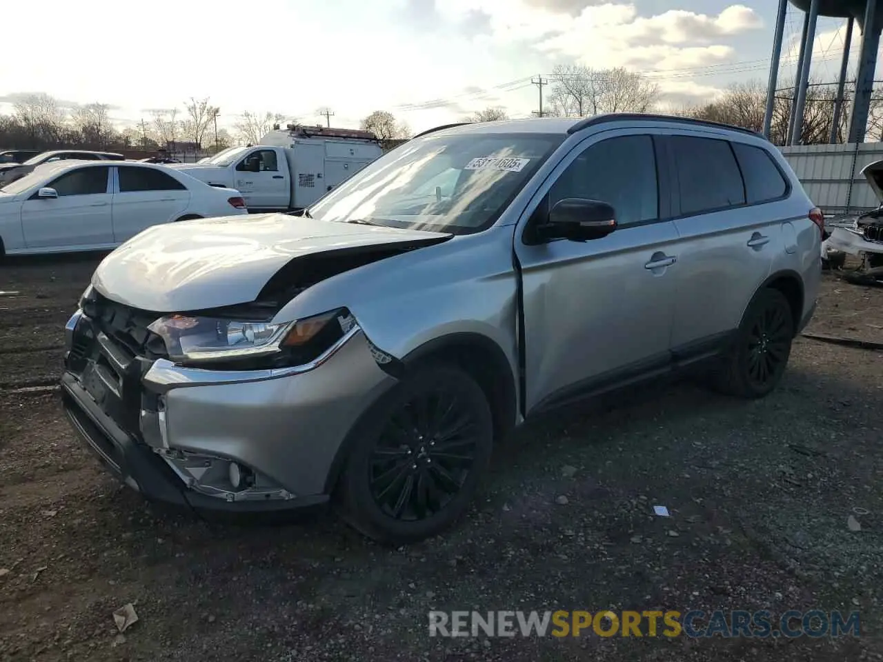 1 Photograph of a damaged car JA4AD3A30LZ040995 MITSUBISHI OUTLANDER 2020