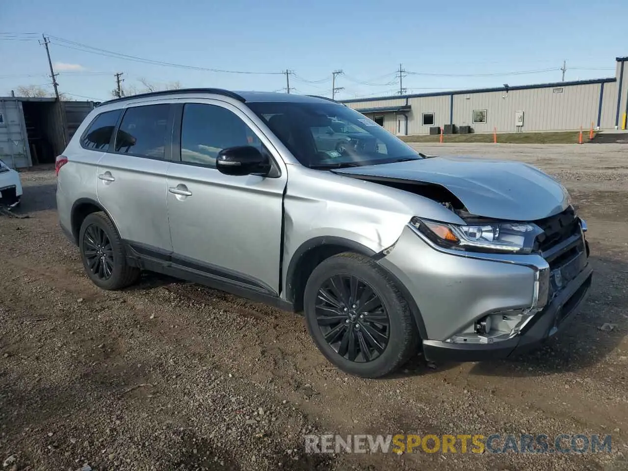 4 Photograph of a damaged car JA4AD3A30LZ040995 MITSUBISHI OUTLANDER 2020