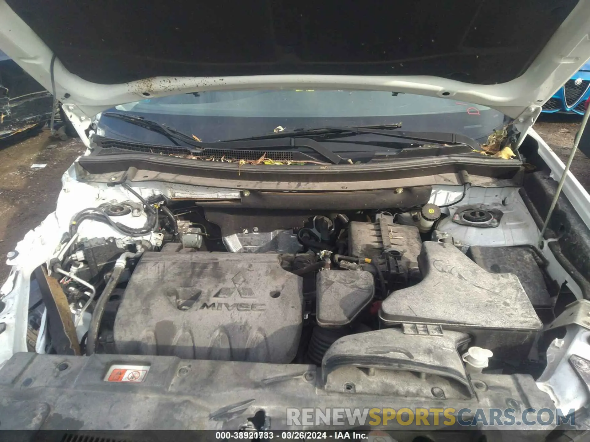 10 Photograph of a damaged car JA4AD3A31LZ021212 MITSUBISHI OUTLANDER 2020