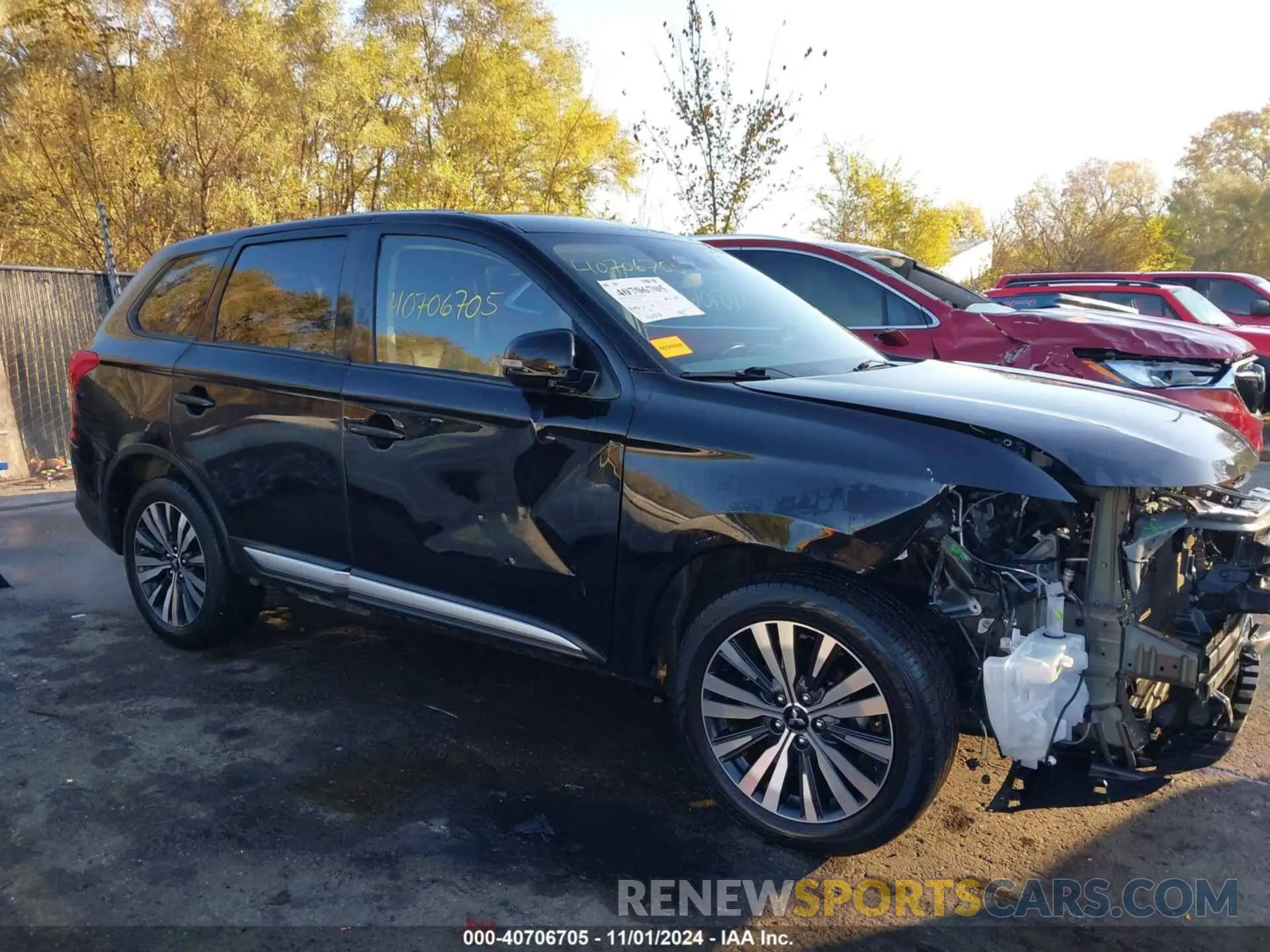 14 Photograph of a damaged car JA4AD3A31LZ023302 MITSUBISHI OUTLANDER 2020