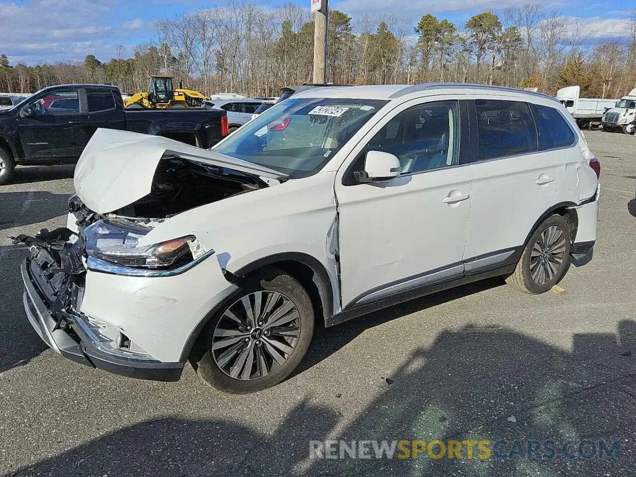 1 Photograph of a damaged car JA4AD3A33LZ021602 MITSUBISHI OUTLANDER 2020