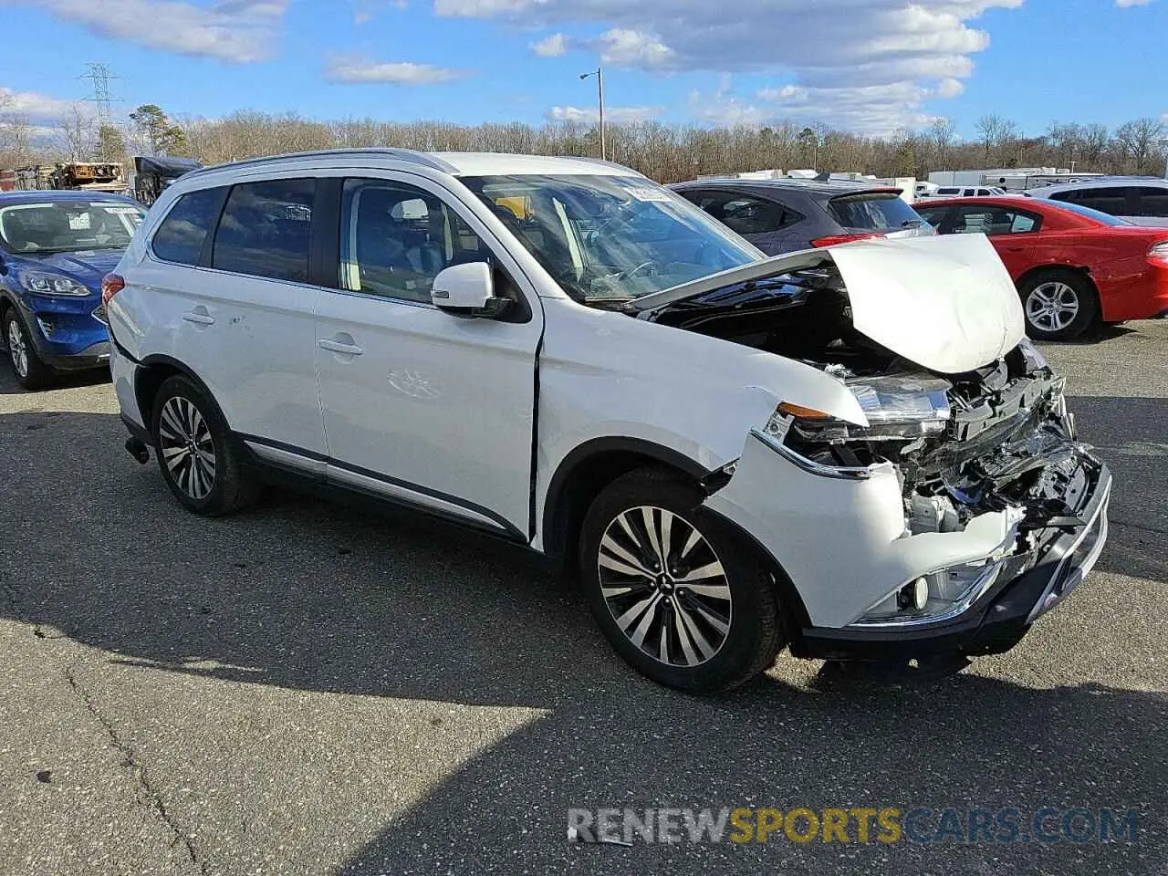 4 Photograph of a damaged car JA4AD3A33LZ021602 MITSUBISHI OUTLANDER 2020