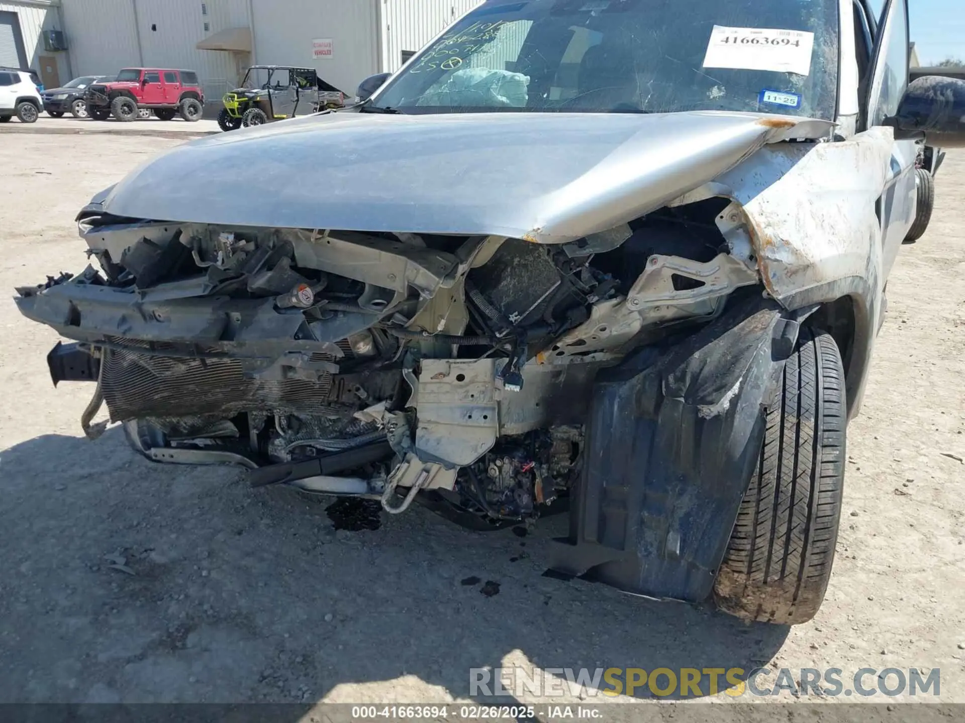 6 Photograph of a damaged car JA4AD3A34LJ000711 MITSUBISHI OUTLANDER 2020