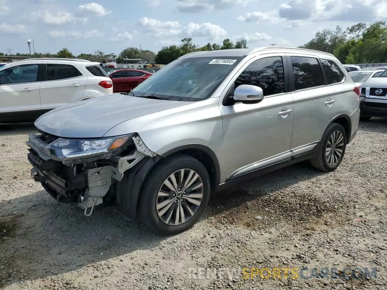 1 Photograph of a damaged car JA4AD3A35LJ001284 MITSUBISHI OUTLANDER 2020