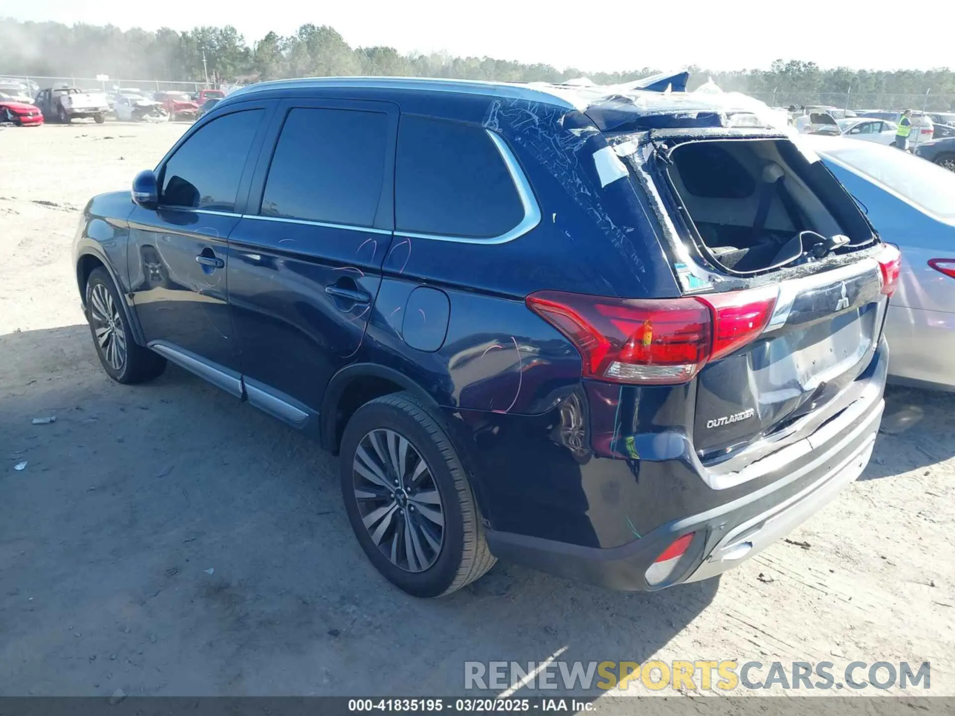 3 Photograph of a damaged car JA4AD3A36LZ020105 MITSUBISHI OUTLANDER 2020