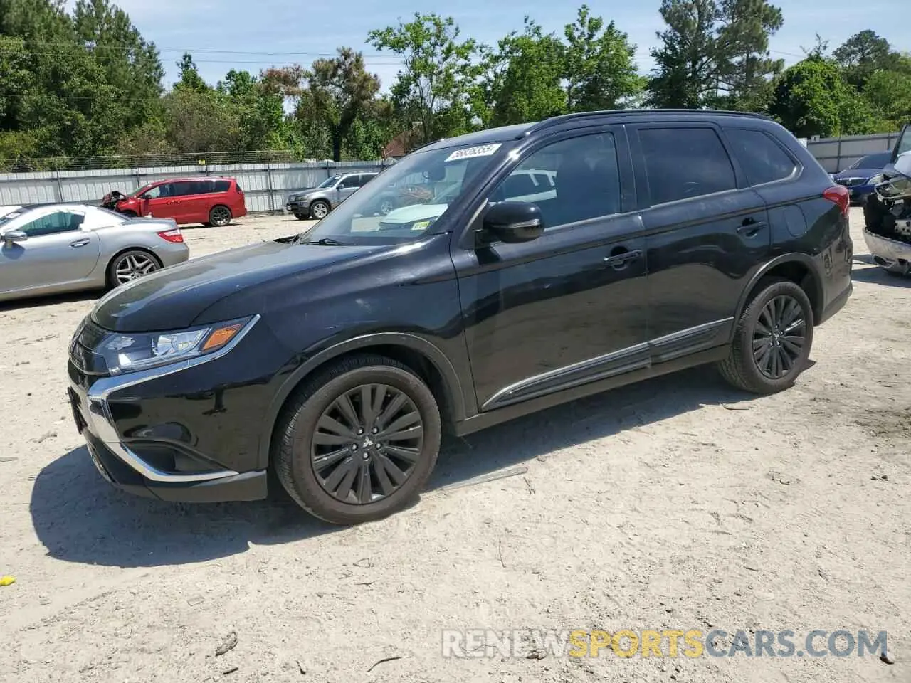 1 Photograph of a damaged car JA4AD3A37LZ028536 MITSUBISHI OUTLANDER 2020