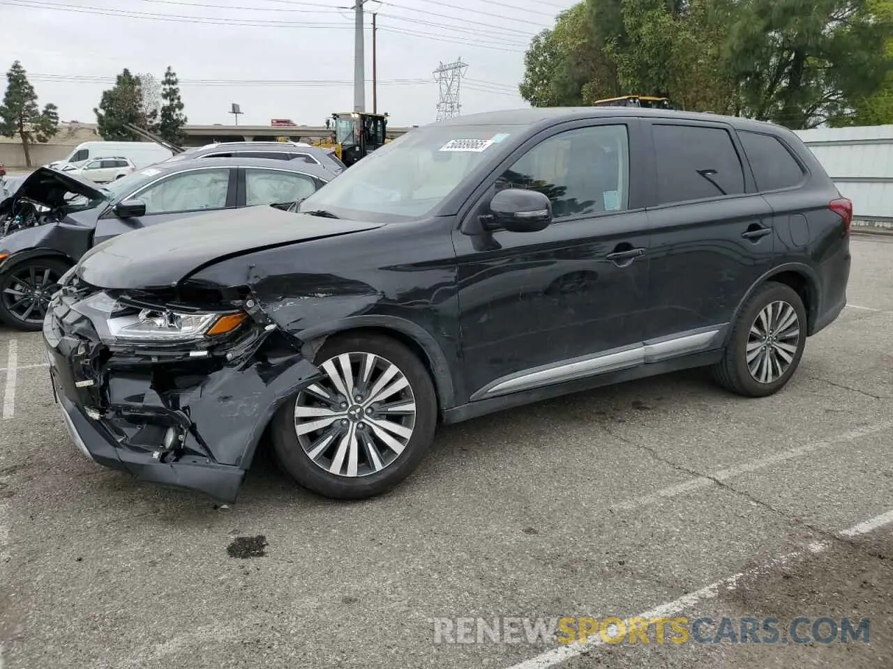 1 Photograph of a damaged car JA4AD3A39LZ017523 MITSUBISHI OUTLANDER 2020