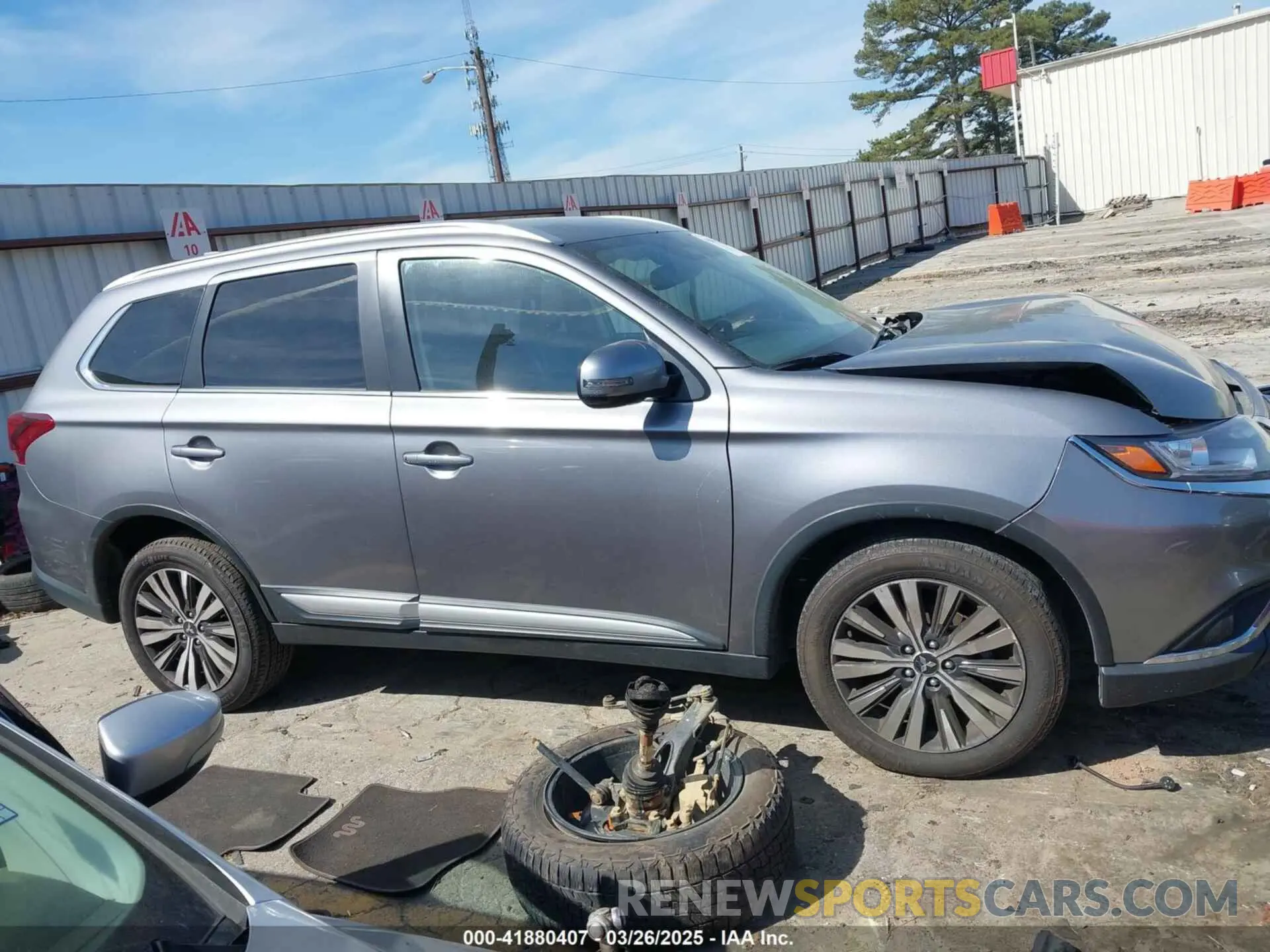 13 Photograph of a damaged car JA4AD3A3XLJ000650 MITSUBISHI OUTLANDER 2020