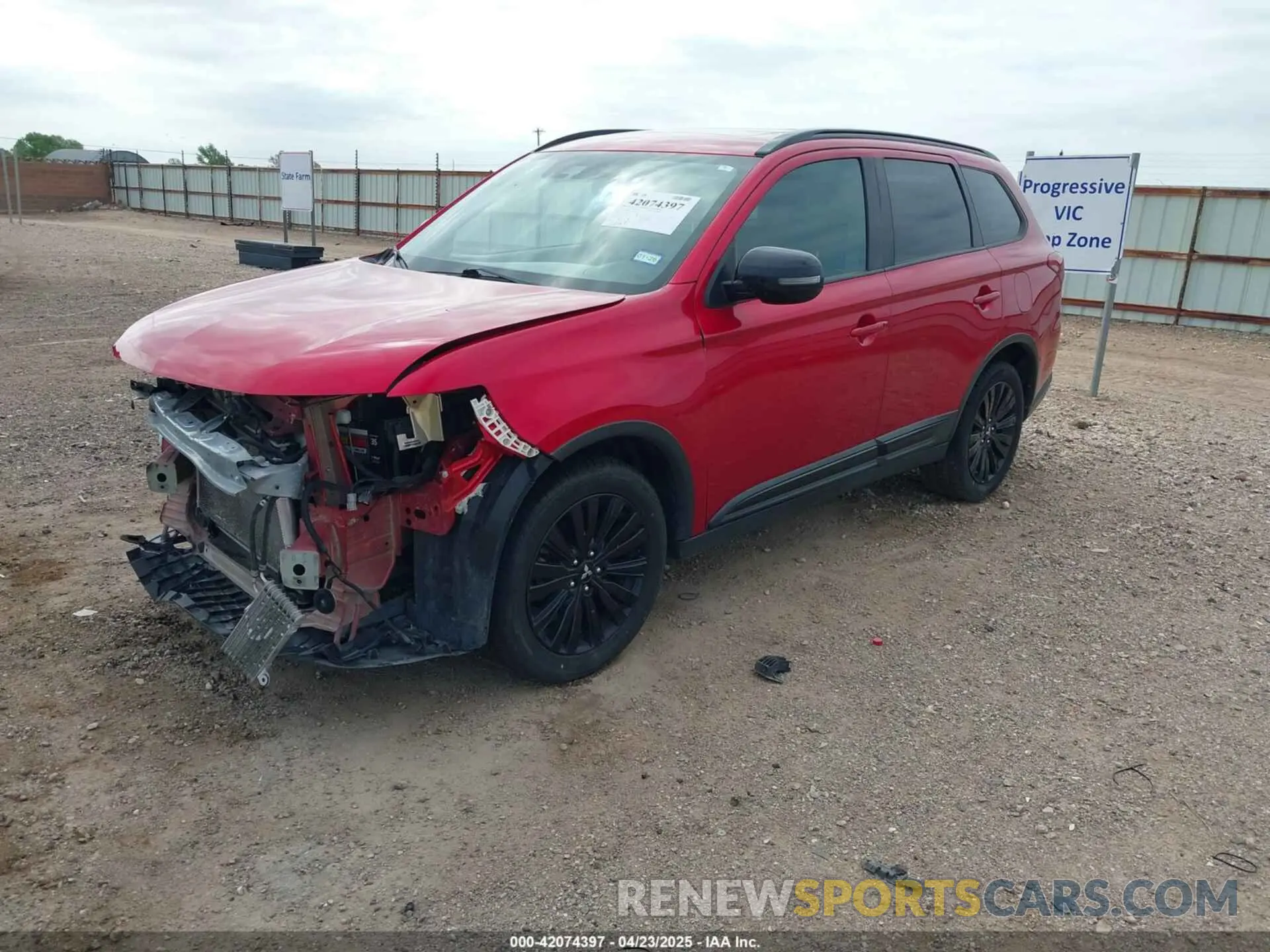 2 Photograph of a damaged car JA4AD3A3XLZ005459 MITSUBISHI OUTLANDER 2020