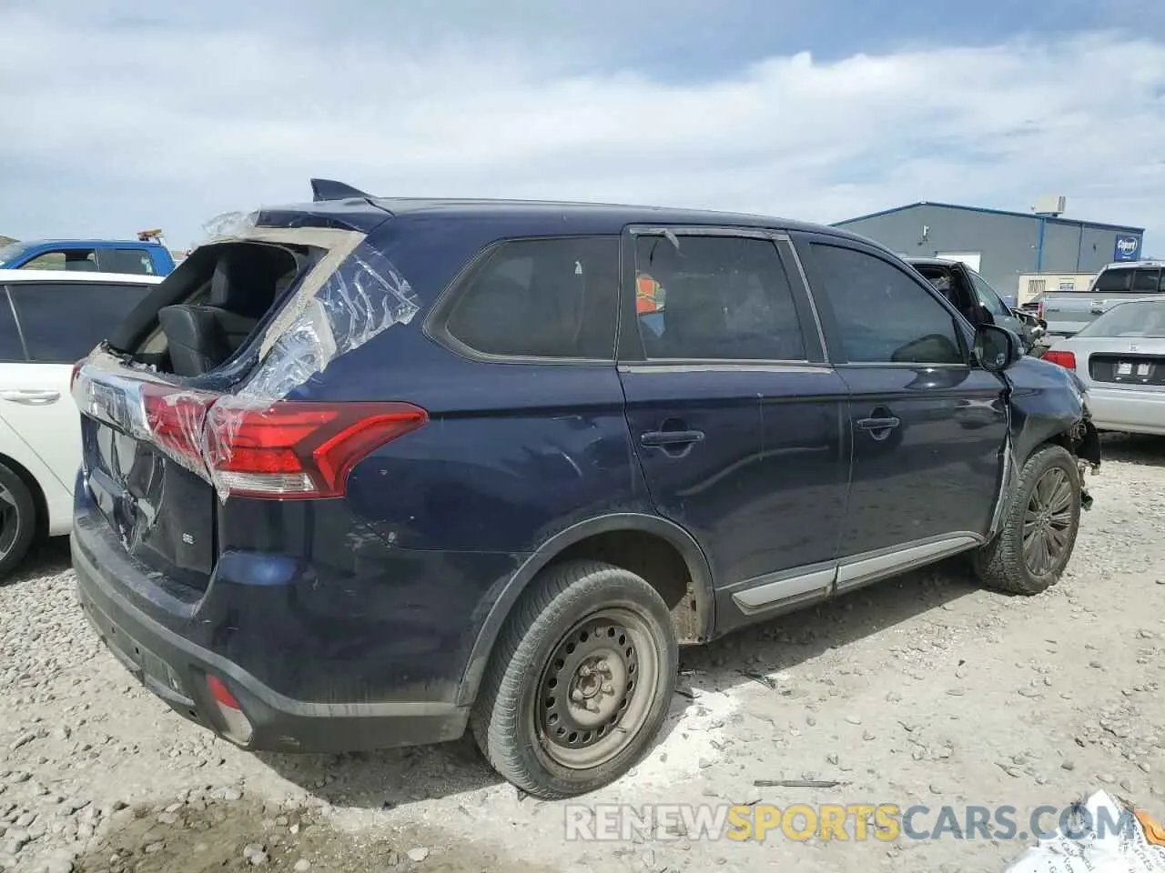 3 Photograph of a damaged car JA4AD3A3XLZ023508 MITSUBISHI OUTLANDER 2020