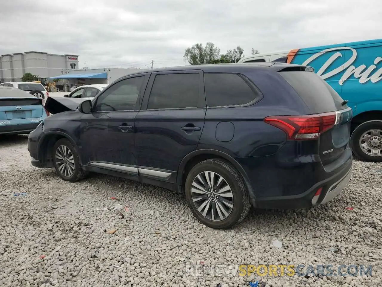 2 Photograph of a damaged car JA4AD3A3XLZ044097 MITSUBISHI OUTLANDER 2020