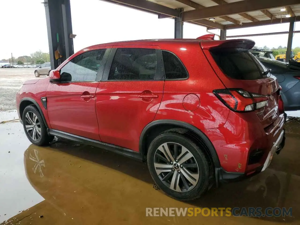 2 Photograph of a damaged car JA4AP3AU0LU007170 MITSUBISHI OUTLANDER 2020