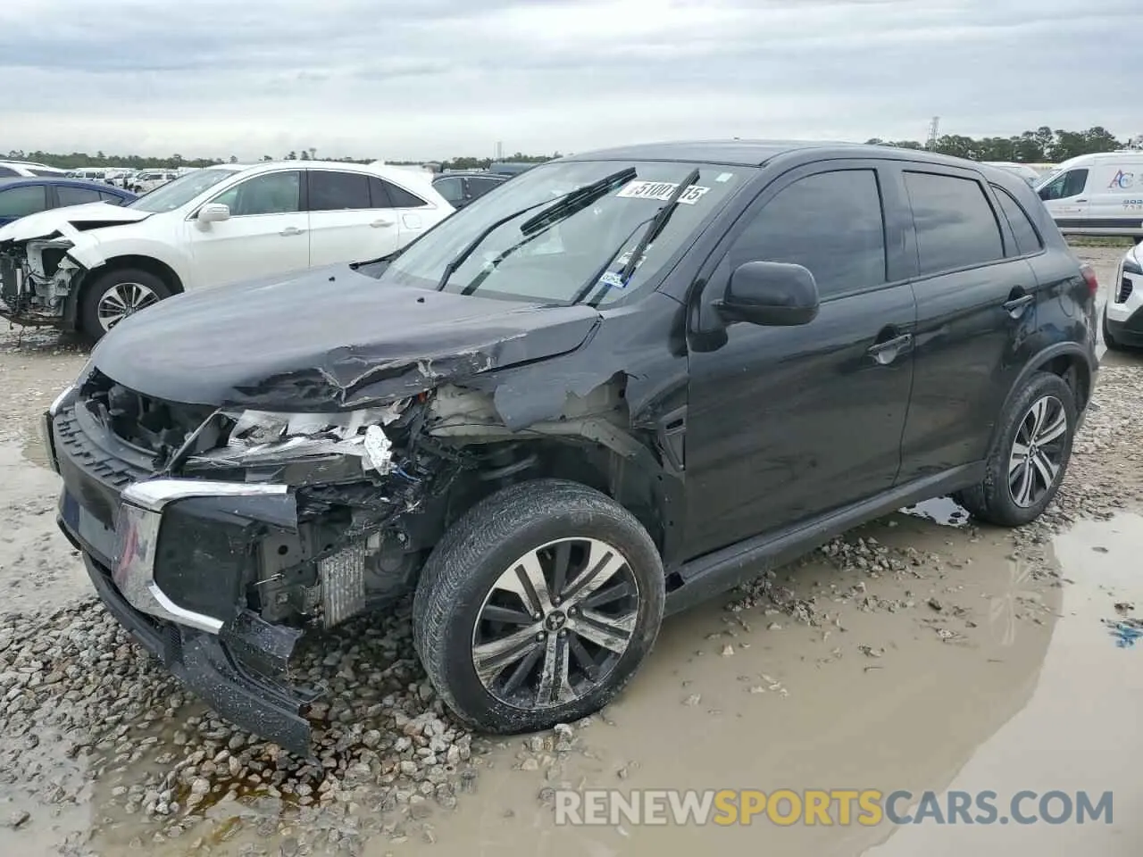 1 Photograph of a damaged car JA4AP3AU2LU008918 MITSUBISHI OUTLANDER 2020