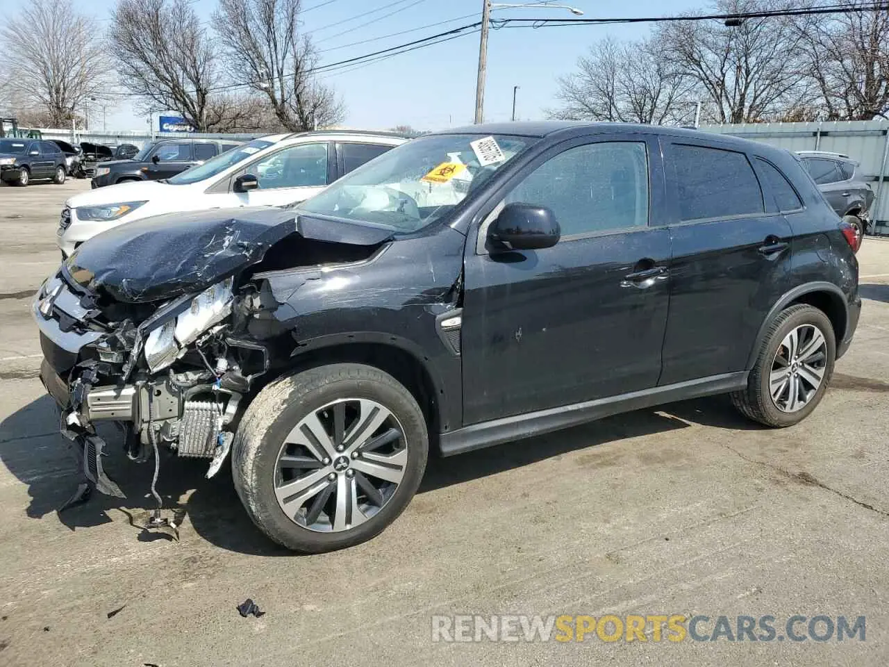 1 Photograph of a damaged car JA4AP3AU3LU022617 MITSUBISHI OUTLANDER 2020