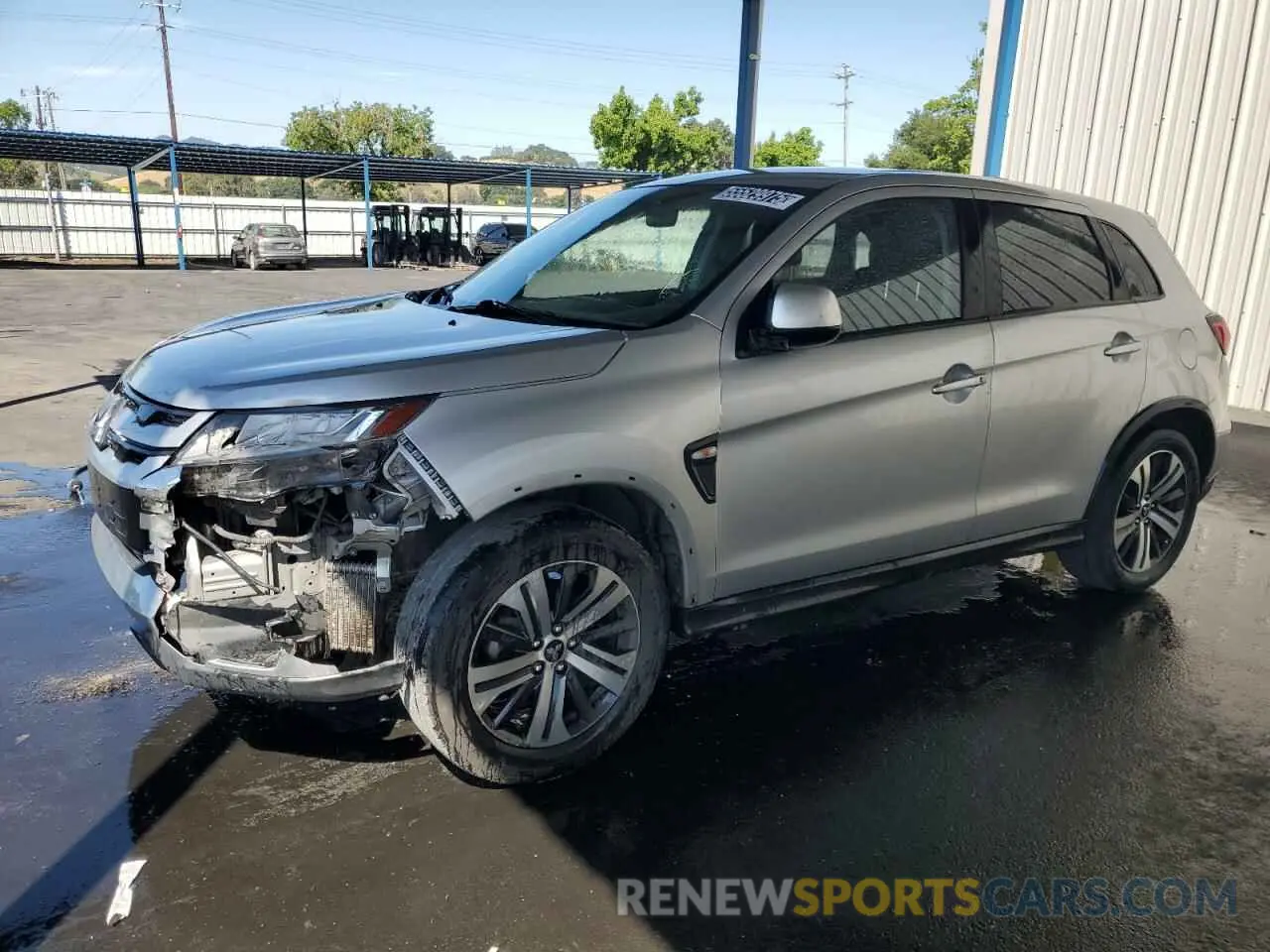 1 Photograph of a damaged car JA4AP3AU3LU026604 MITSUBISHI OUTLANDER 2020