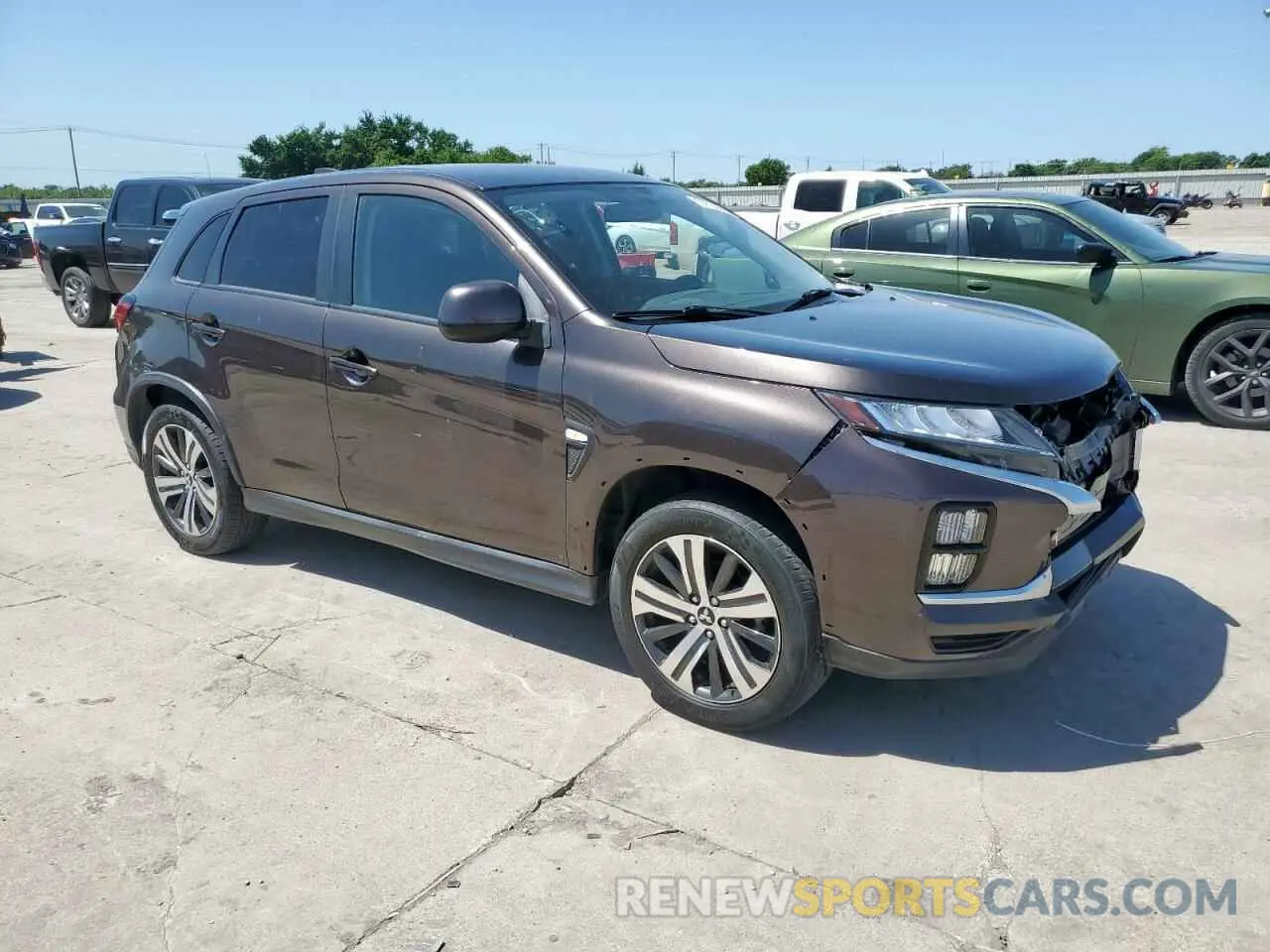 4 Photograph of a damaged car JA4AP3AU4LU001162 MITSUBISHI OUTLANDER 2020