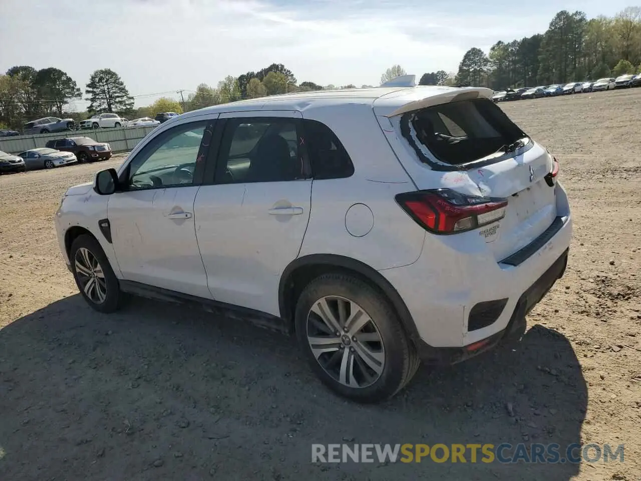 2 Photograph of a damaged car JA4AP3AU5LU015099 MITSUBISHI OUTLANDER 2020