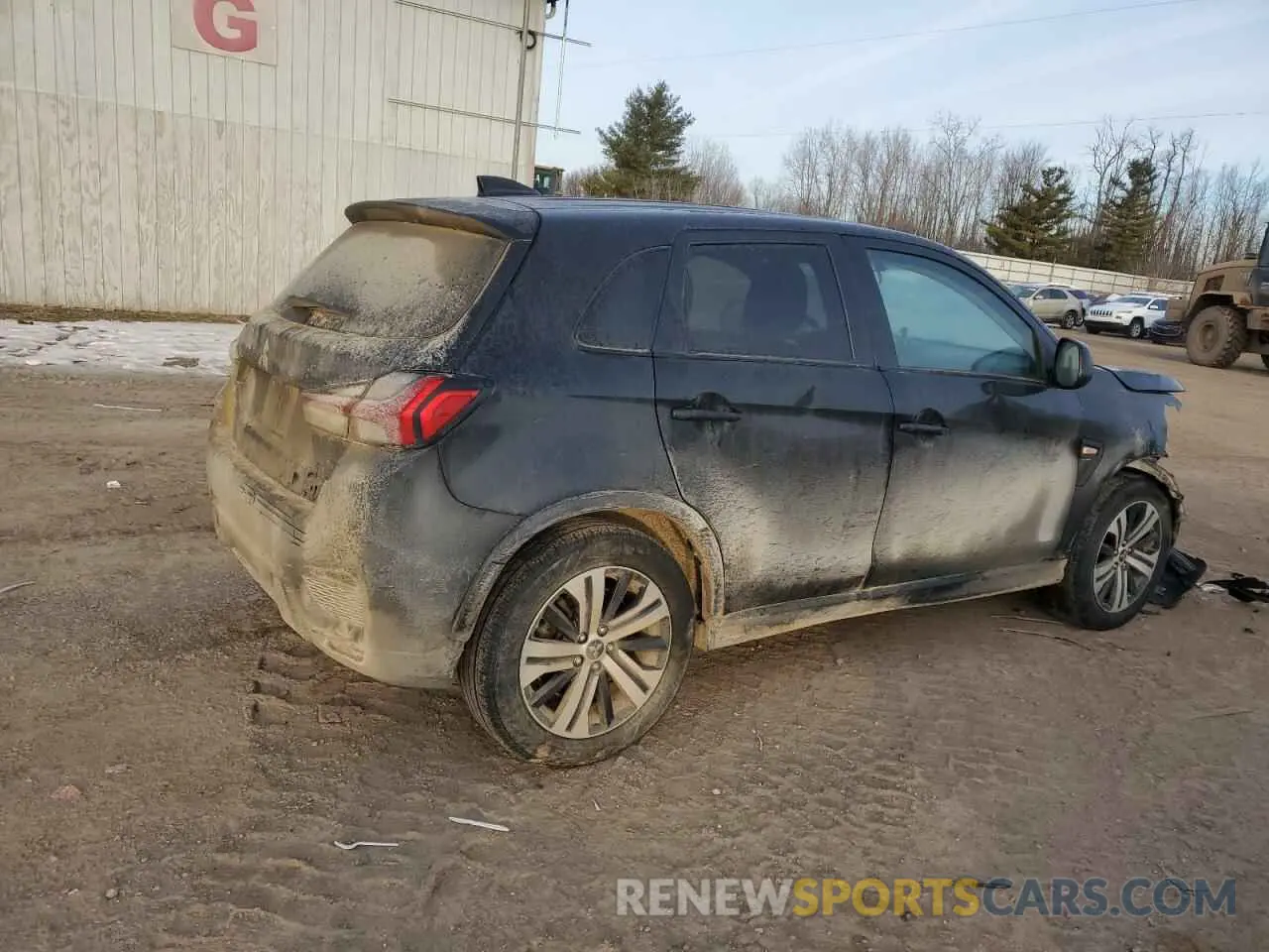 3 Photograph of a damaged car JA4AP3AU5LU017841 MITSUBISHI OUTLANDER 2020
