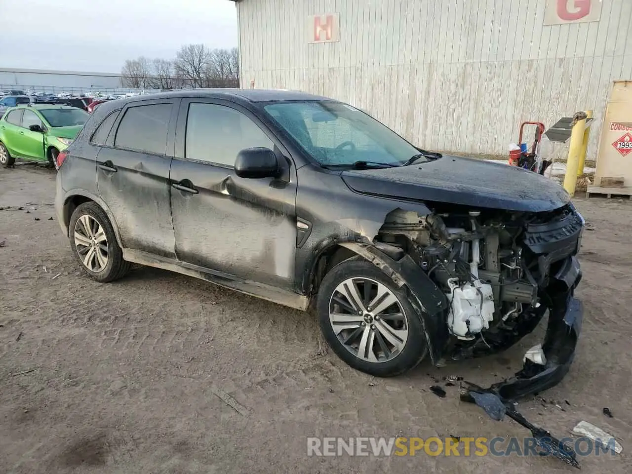4 Photograph of a damaged car JA4AP3AU5LU017841 MITSUBISHI OUTLANDER 2020