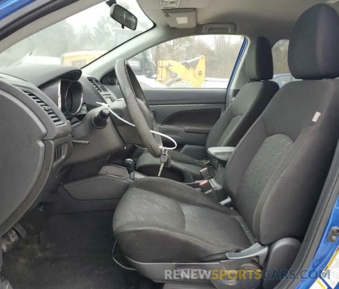 7 Photograph of a damaged car JA4AP3AU8LU030504 MITSUBISHI OUTLANDER 2020
