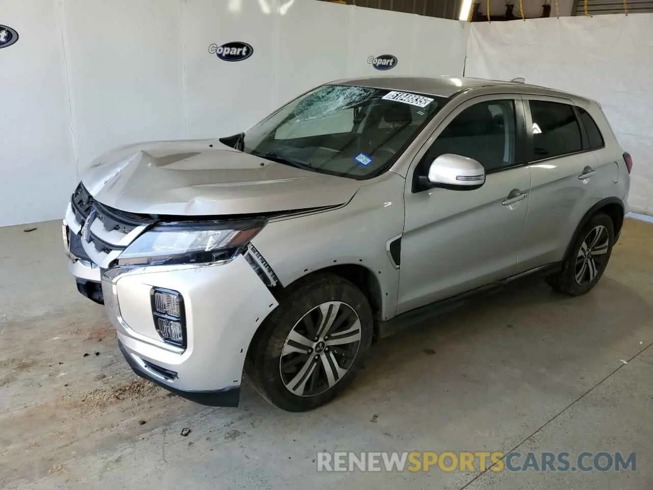 1 Photograph of a damaged car JA4AP4AU2LU029659 MITSUBISHI OUTLANDER 2020