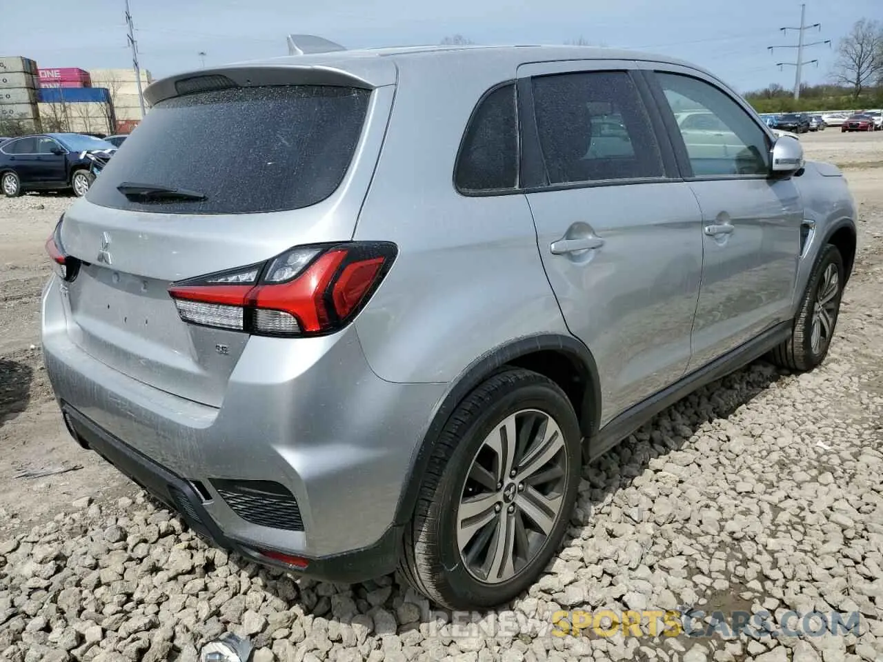 3 Photograph of a damaged car JA4AP4AU5LU022723 MITSUBISHI OUTLANDER 2020