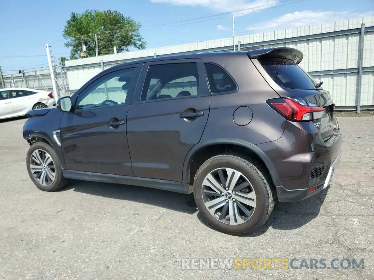 2 Photograph of a damaged car JA4AP4AU6LU001234 MITSUBISHI OUTLANDER 2020