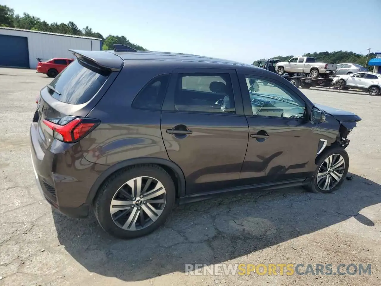 3 Photograph of a damaged car JA4AP4AU6LU001234 MITSUBISHI OUTLANDER 2020