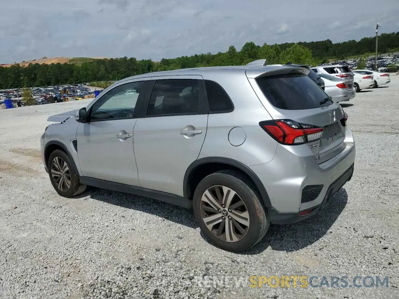 2 Photograph of a damaged car JA4AP4AU6LU023122 MITSUBISHI OUTLANDER 2020